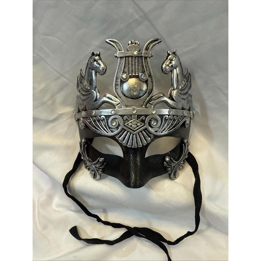 Perseus Warrior Mardi Gras Party Costume Venetian Masquerade Men's Ball Mask